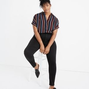 MADEWELL Curvy High-Rise Skinny Jeans in Carbondale Wash